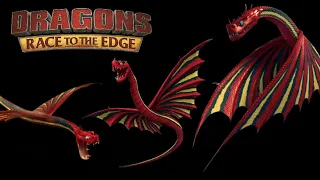 Dragons: Race To The Edge [2015 - 2018] - Slitherwing Screen Time