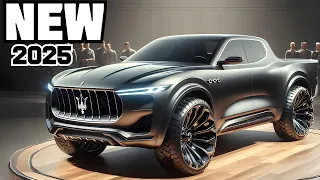 First Look: The 2025 Maserati Pickup — Luxury Meets Power!