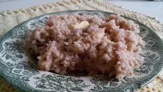 Пшеничная каша с маслом, классический рецепт приготовления