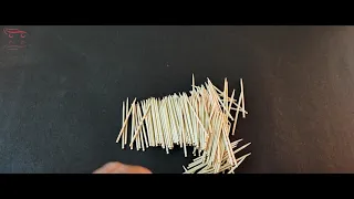 BUILD TOOTHPICK CABIN HOUSE