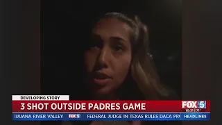 Fan Recounts Padres Players Helping Her To Safety At Nationals Park