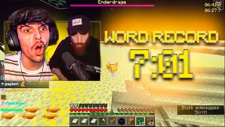 LOKONAZO1 REACCIONA a WORLD RECORD en MINECRAFT