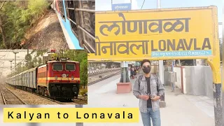 Kalyan to Lonavala Train journey 🚂 || part 1 || ticket 60 rupees only || #lonavala #kalyan #mrrehuu