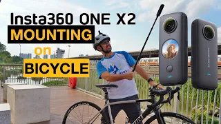 INSTA360 ONE X2 Mounting ideas for cyclist