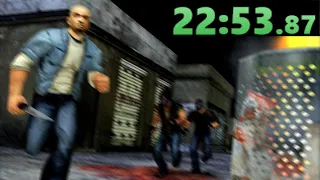 (Former WR) Manhunt in 22:53 - any% OoB Speedrun