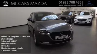 Mazda 2 1.5 Skyactiv G Sport Nav