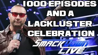WWE Smackdown 1000 Oct. 16, 2018 Full Show Review & Results: LACKLUSTER CELEBRATION OF 1000 EPISODES