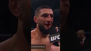 UFC 273: Khamzta Chimaev Octagon Interview