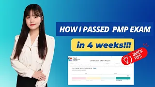 How I Pass the PMP EXAM with 4 WEEKS of STUDYING& Tips for PMP 2022