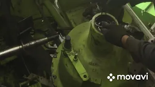 Клаас Мега 218 (ремонт кон-привода)