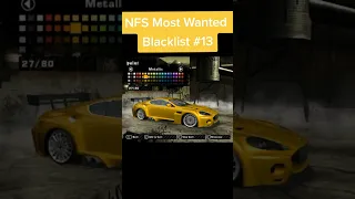 NFS Most Wanted Blacklist 3 Ronnie's Car