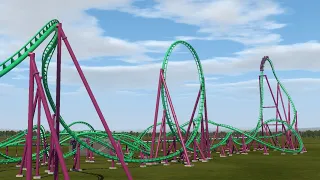 speedran a Vekoma launch coaster (I don't know what I'm doing)