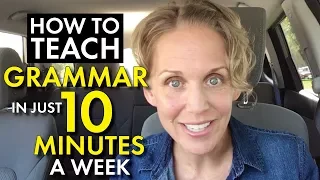 Grammar Lessons That Work, Teach Grammar in Just 10 Min. a Week, High School Teacher Vlog