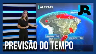 Confira a previsão do tempo para esta terça (19) em todo o Brasil