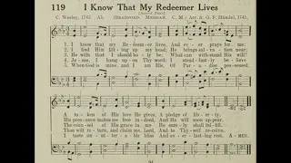 I Know That My Redeemer Lives (Bradford)