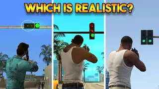 WHICH GTA IS MORE REALISTIC? (GTA 5, GTA 4, GTA SAN ANDREAS, GTA VC, GTA 3)