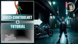 Image Generation Made Easy: Controlnet 1.1 with Automatic 1111 - Part 4 Multi-ControlNet Tutorial.