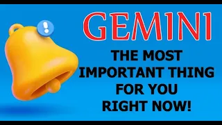 GEMINI - This Is The Most Important Thing You Need To Know Right Now! | May Tarot