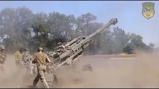 Ukraine war footage 406, 🔥Artillery strikes Destruction of a moving target in the Kherson region