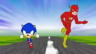 Sonic VS the Flash