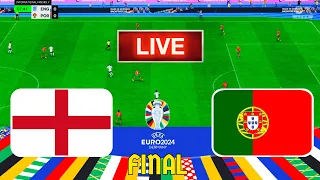 ENGLAND vs PORTUGAL || Final UEFA Euro 2024 || Full Match All Goals - Live Football Match || PES 21