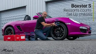 BOXSTER 987S Ressorts Eibach & Set-up Châssis Mbzh