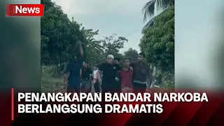 Penangkapan Bandar Narkoba di Lampung Berlangsung Dramatis