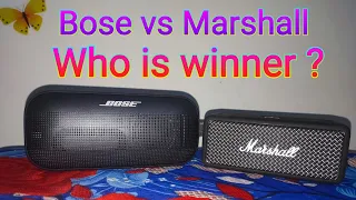 Bose Soundlink Flex vs Marshall EMBERTON Sound test 🔊 #viral #trending #Bose #Marshall #new