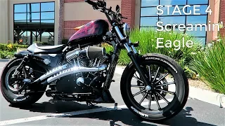 Stage 4 Iron 883 (1200) Harley-Davidson Test Ride