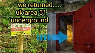 we return to UK area 51 underground . the alarm bells were screaming 😱