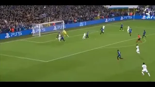 MESSI ALMOST SCORED HIS FIRST PSG AGAINST CLUB BRUGGE.