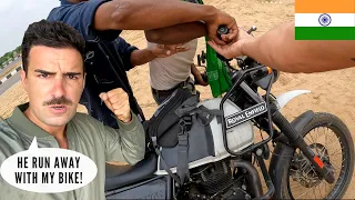 HE TRIED TO STEAL MY MOTORBIKE?! 🇮🇳 INDIA VLOG