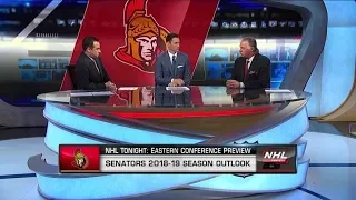 NHL Tonight: Season previews the 2018-19 Ottawa Senators  Oct 1,  2018