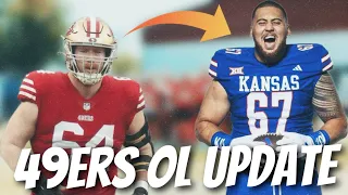 49ers Update 🚨 What Jake Brendel’s injury means for Dominick Puni & rest of the OL