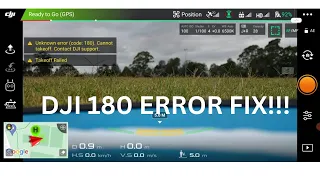 If you get this unknown DJI Error.... DO THIS