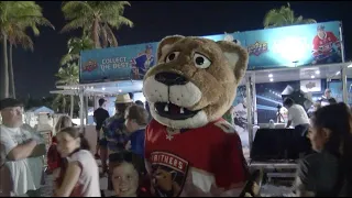 Dodgeball - 2023 NHL Mascot Showdown - NHL All-Star Game Weekend - Fort Lauderdale Beach, Florida