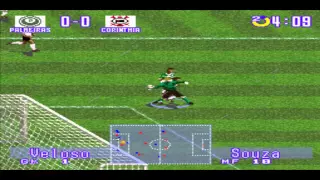 jogando futebol brasileiro 96 do super nintendo