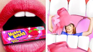 IF FOOD WERE PEOPLE || Crazy Food Tricks & Funny Situations with Snacks and Candy by Crafty Panda