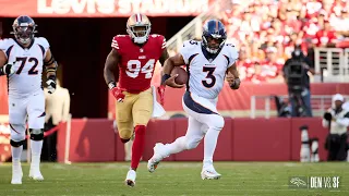 Russell Wilson looks quick & Javonte Williams returns as Broncos fall 21-20 to 49ers | Postgame Show