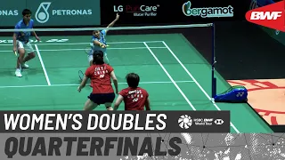 PETRONAS Malaysia Open 2022 | Chen/Jia (CHN) [1] vs. Rahayu/Ramadhanti (INA) | QF