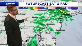 Tuesday Afternoon Forecast December 6th, 2022