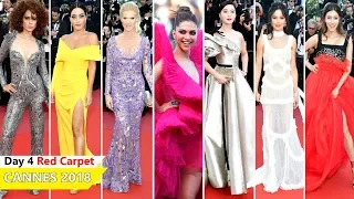 Cannes Film Festival 2018 [ DAY 4 ] Red Carpet | Full Video | Celebrity Dresses