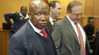 Malema back in court