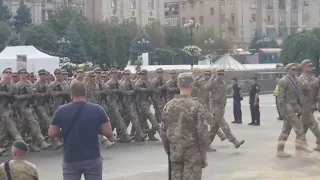 Військовий парад в Києві до Дня Незалежності України.