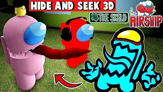 Among Us - Hide N Seek  - Hider/Seeker Gameplay (Roblox) Part 424