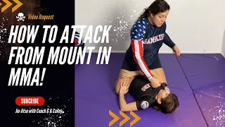 Control & Attacks from mount for MMA