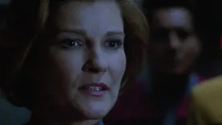 Janeway meets a Drunk Species 8472 on Voyager