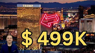Trump International Hotel | Las Vegas | 910 Sqft, 1BD, 2BA, Strip View