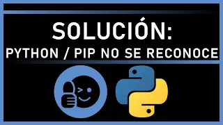 SOLUTION ! PYTHON/ PIP is not RECOGNIZED as an internal or external command 😱 [WINDOWS].