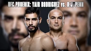 UFC Fight Night Phoenix: B.J. Penn vs. Yair Rodriguez Preview with John Ramdeen & Robin Black